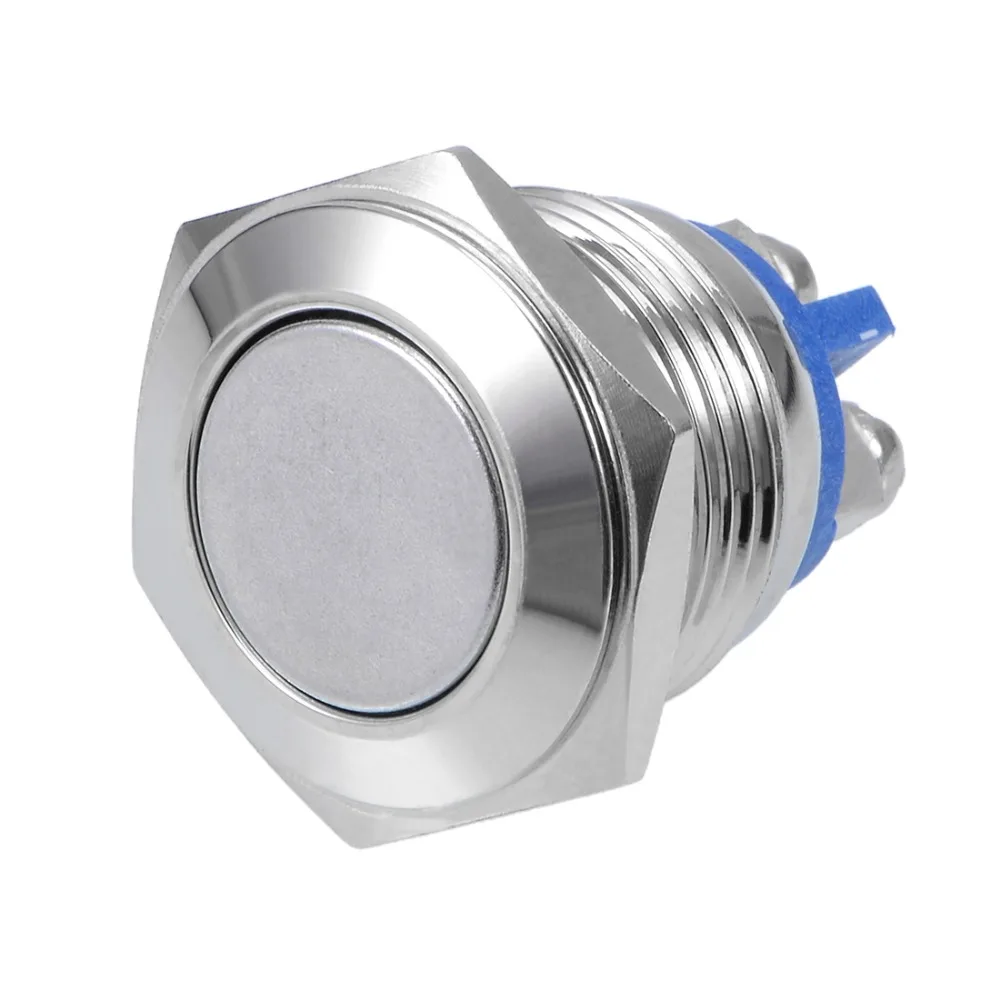 UXCELL 1 PCS Switch Momentary Stainless Steel Push Button Switch 16mm Mounting Dia 5A 2 Screws For Power Button Switch Supplies
UXCELL 1 PCS Switch Momentary Stainless Steel Push Button Switch 16mm Mounting Dia 5A 2 Screws For Power Button Switch Supplies