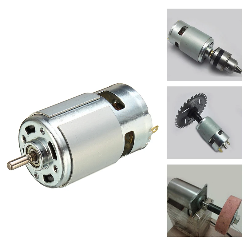 775 motor DC 12V 1.2A 100W low noise high speed large torque power tool parts for mini cutting machine sanding machine electric
775 motor DC 12V 1.2A 100W low noise high speed large torque power tool parts for mini cutting machine sanding machine electric