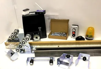 GATE Drive kit DKC500ACP, GSM module, photocells, button, warning lamp,toothed steel rail and kit3 console equipment
GATE Drive kit DKC500ACP, GSM module, photocells, button, warning lamp,toothed steel rail and kit3 console equipment