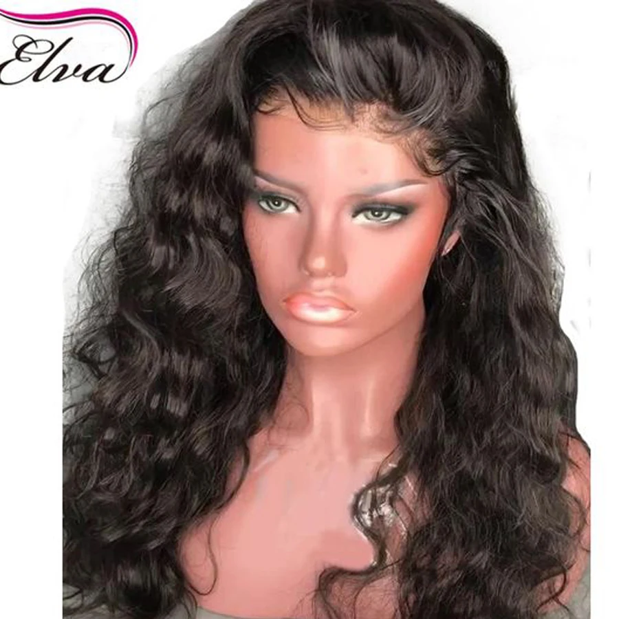 Elva Hair 360 Wave Lace Frontal Wig Brazilian Remy Hair With Baby Hair Pre Plucked Bleached Knots Lace Wigs For Black Women
Elva Hair 360 Wave Lace Frontal Wig Brazilian Remy Hair With Baby Hair Pre Plucked Bleached Knots Lace Wigs For Black Women