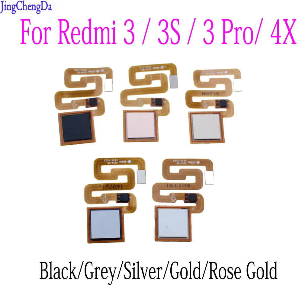 Jing ChengDa 5Color Fingerprint Scanner For Xiaomi Redmi 3 3s 4X Pro Home Button Fingerprint Sensor Flex Cable /Touch ID Return
Jing ChengDa 5Color Fingerprint Scanner For Xiaomi Redmi 3 3s 4X Pro Home Button Fingerprint Sensor Flex Cable /Touch ID Return