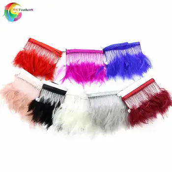 2 meters Natural Dyed Stripped Rooster Hackle Feather Trims Height 4-6inches DIY Clothing Sewing Accessories feathers Ribbon
2 meters Natural Dyed Stripped Rooster Hackle Feather Trims Height 4-6inches DIY Clothing Sewing Accessories feathers Ribbon