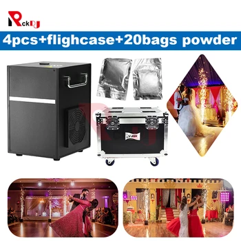 4pcs with Flightcase and 20 Bags Powder 750W Cold Spark Firework Smokeless Machine For Wedding Party Show Stage
4pcs with Flightcase and 20 Bags Powder 750W Cold Spark Firework Smokeless Machine For Wedding Party Show Stage
