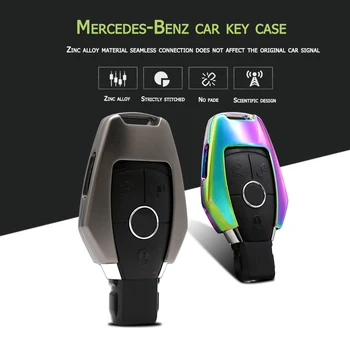 Car Key Case Cover for Mercedes A B R G Class GLK GLA w204 W251 W463 W176 Alloy Shell Material car styling accessories for man
Car Key Case Cover for Mercedes A B R G Class GLK GLA w204 W251 W463 W176 Alloy Shell Material car styling accessories for man