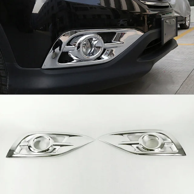 For Honda CRV CR-V 2012 2013 2014 ABS Plastic Car Front Fog Light Lamp Cover Trim car styling accessories 2pcs
For Honda CRV CR-V 2012 2013 2014 ABS Plastic Car Front Fog Light Lamp Cover Trim car styling accessories 2pcs