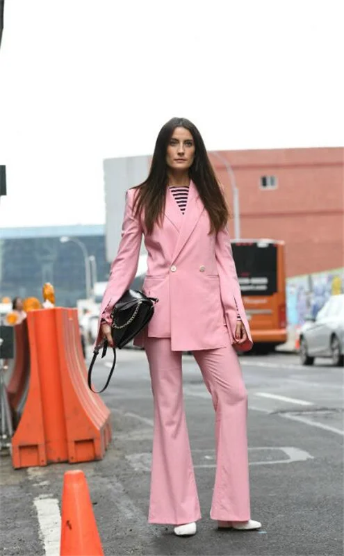Pink Sexy Women Pantsuit Jacket Women Fashion Long Sleeve Suit Women Elegant Tailored Collar Jacket Suits Female Ladies
Pink Sexy Women Pantsuit Jacket Women Fashion Long Sleeve Suit Women Elegant Tailored Collar Jacket Suits Female Ladies