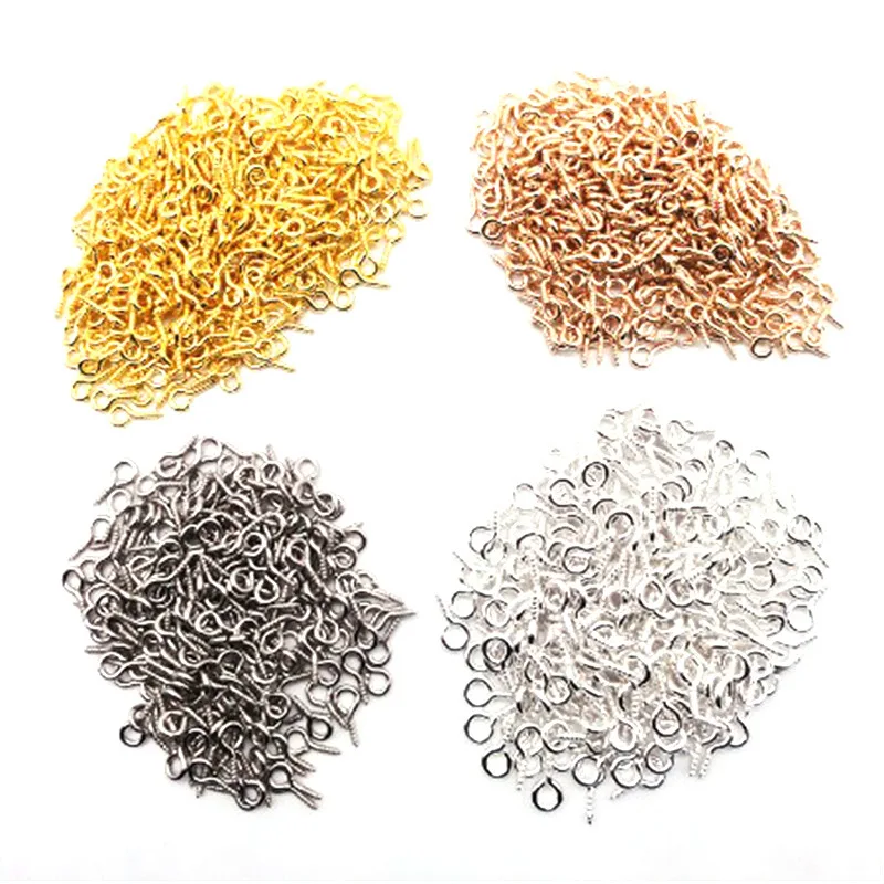100pcs Eye Screws DIY Jewelry Wood Products Processing Hardware Fasteners Screws Wholesale 3 Models Optional Screw Rings 2-Color
100pcs Eye Screws DIY Jewelry Wood Products Processing Hardware Fasteners Screws Wholesale 3 Models Optional Screw Rings 2-Color