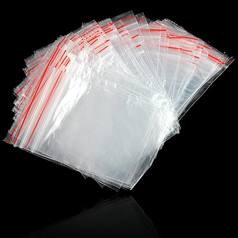 100pcs/pack Zip Lock Bags Plastic Pouches Food Storage Packaging Resealable Jewelry Ziplock Plastic Transparent Bag
100pcs/pack Zip Lock Bags Plastic Pouches Food Storage Packaging Resealable Jewelry Ziplock Plastic Transparent Bag