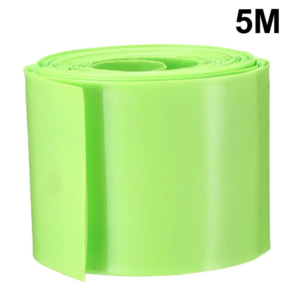 Uxcell Black/Green/Blue/Purple/Clear/Light Green PVC Heat Shrink Tubing 43mm Width for 26650 5M Length
Uxcell Black/Green/Blue/Purple/Clear/Light Green PVC Heat Shrink Tubing 43mm Width for 26650 5M Length