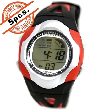 5PCS. Wholesale DW313K Round PNP Shiny Silver Watchcase Date Alarm BackLight Women Digital Watch
5PCS. Wholesale DW313K Round PNP Shiny Silver Watchcase Date Alarm BackLight Women Digital Watch