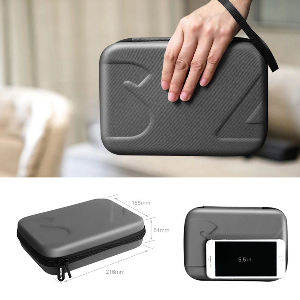 Storage Bag for DJI OSMO POCKET Camera Carrying Case for Osmo Pocket Bag Handheld Gimbal Accessories Handheld Gimbal Storage Bag
Storage Bag for DJI OSMO POCKET Camera Carrying Case for Osmo Pocket Bag Handheld Gimbal Accessories Handheld Gimbal Storage Bag