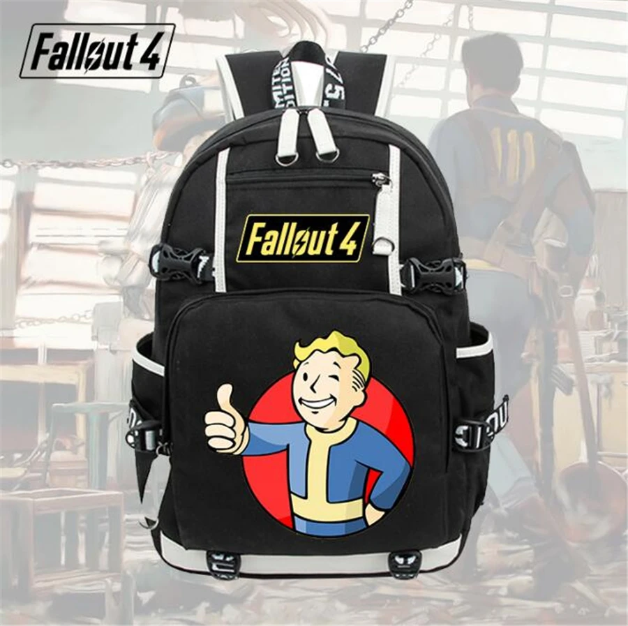 GAME Fallout cosplay backpack Student School Backpack men women bag Travel bag shoulder bag 5 style
GAME Fallout cosplay backpack Student School Backpack men women bag Travel bag shoulder bag 5 style
