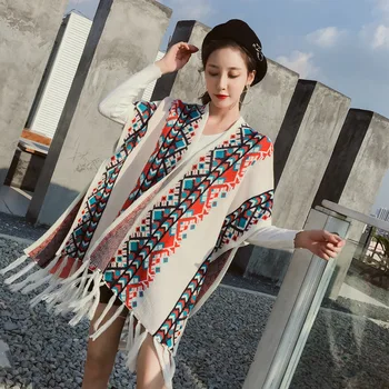2017 new brand design Bohemian tassel scarf pashmina women's winter warm Scarves shawls female longer thicken wild cape poncho w
2017 new brand design Bohemian tassel scarf pashmina women's winter warm Scarves shawls female longer thicken wild cape poncho w