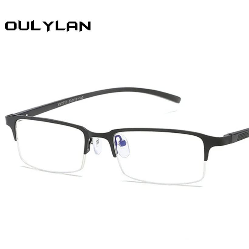 Oulylan Anti Blue Light Glasses Frame Men Business Eyeglasses Aluminum Magnesium Metal Blue Film Flat Mirror Spectacles frames
Oulylan Anti Blue Light Glasses Frame Men Business Eyeglasses Aluminum Magnesium Metal Blue Film Flat Mirror Spectacles frames