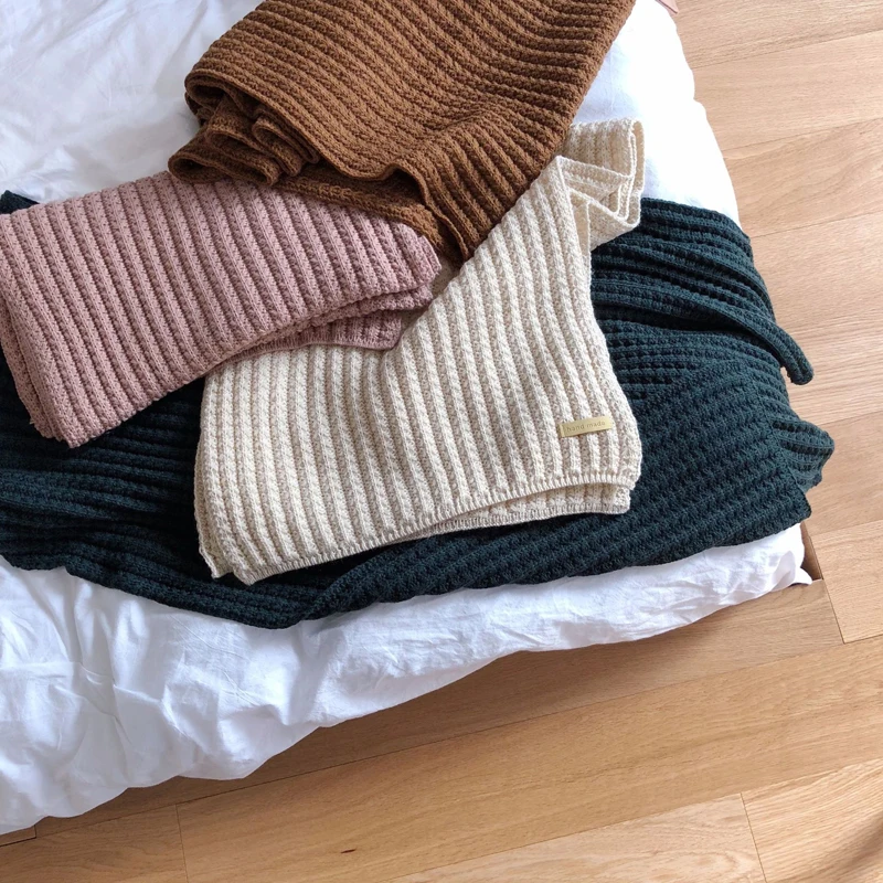 Luna&Dolphin Designer Women Winter Warm Wool Knitted Scarf Leather Lable Soft Scarves Woolen Big Tippet Big Pashmina Blanket
Luna&Dolphin Designer Women Winter Warm Wool Knitted Scarf Leather Lable Soft Scarves Woolen Big Tippet Big Pashmina Blanket