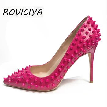 Pumps women shoes rivets female wedding woman shoes heels ladies high heel plus size 8-12 cm 33-45 MD011-1 ROVICIYA
Pumps women shoes rivets female wedding woman shoes heels ladies high heel plus size 8-12 cm 33-45 MD011-1 ROVICIYA