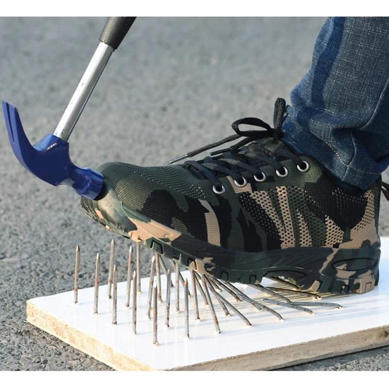 Men Camouflage Labor Insurance Puncture Proof Work Safety Shoes Zapato Seguridad Hombre Fashion Construction Steel toe shoes Man
Men Camouflage Labor Insurance Puncture Proof Work Safety Shoes Zapato Seguridad Hombre Fashion Construction Steel toe shoes Man