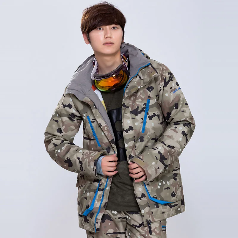 GSOU SNOW Men Ski Jacket Camouflage Style Winter Clothing Super Warm Hooded Windproof Waterproof Hooded Male Outdoor Sport Wear
GSOU SNOW Men Ski Jacket Camouflage Style Winter Clothing Super Warm Hooded Windproof Waterproof Hooded Male Outdoor Sport Wear