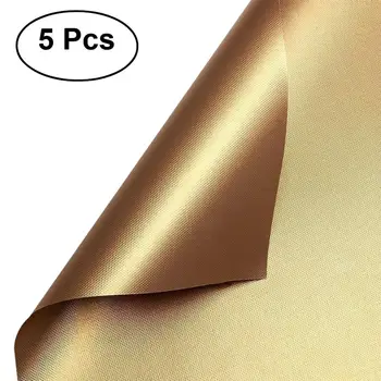 5 Pcs Nonstick Reusable Kitchen Copper Chef Grill and Bake Mats Outdoor BBQ Pad (Golden)
5 Pcs Nonstick Reusable Kitchen Copper Chef Grill and Bake Mats Outdoor BBQ Pad (Golden)