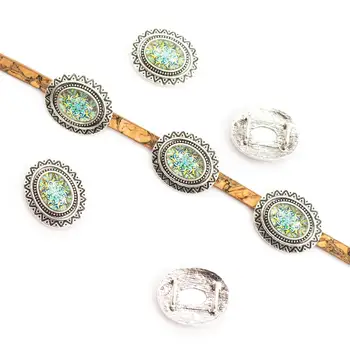 10units For 6mm flat cord slider with Portuguese tiles for bracelet finding Oval bracelet accessories(20mm*24mm) D-1-10-213
10units For 6mm flat cord slider with Portuguese tiles for bracelet finding Oval bracelet accessories(20mm*24mm) D-1-10-213