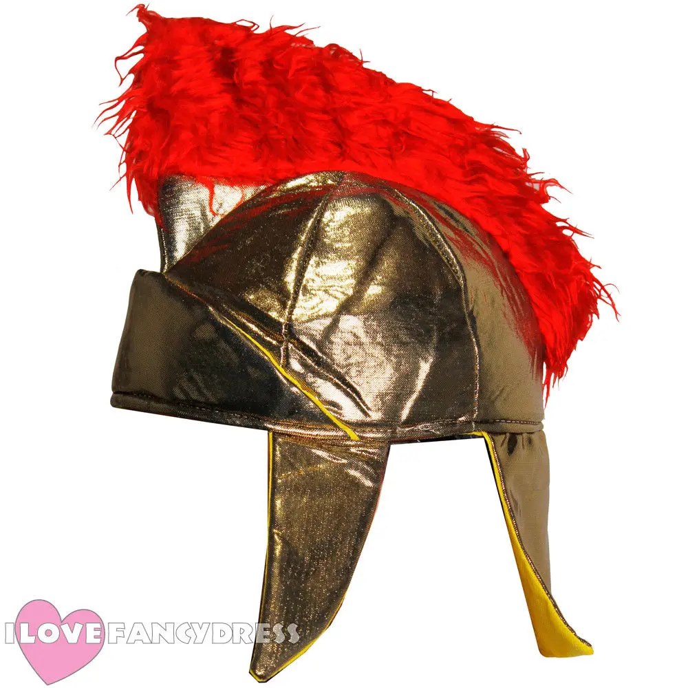 NEW ADULT ROMAN SOLDIER HAT HELMET SPARTAN QUALITY SOFT GOLD WITH RED PLUME GREEK GLADIATOR WARRIOR FANCY DRESS PARTY CARNIVAL
NEW ADULT ROMAN SOLDIER HAT HELMET SPARTAN QUALITY SOFT GOLD WITH RED PLUME GREEK GLADIATOR WARRIOR FANCY DRESS PARTY CARNIVAL