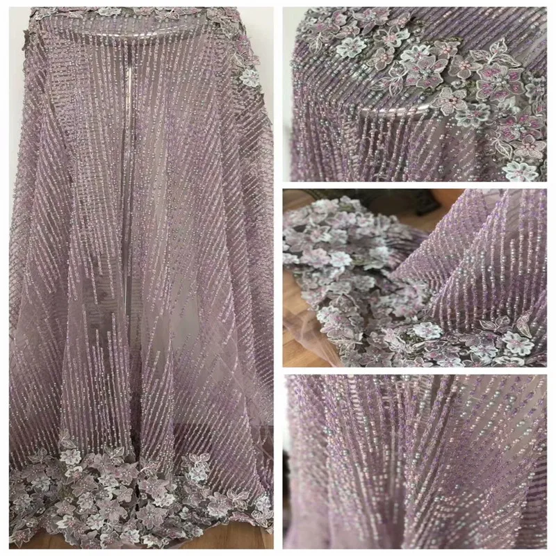 HFX High Quality Lilac Dress Lace Applique French Embroidery Tulle Net Lace Fabric Heavy Handmade Beaded Lace Fabric X2338
HFX High Quality Lilac Dress Lace Applique French Embroidery Tulle Net Lace Fabric Heavy Handmade Beaded Lace Fabric X2338