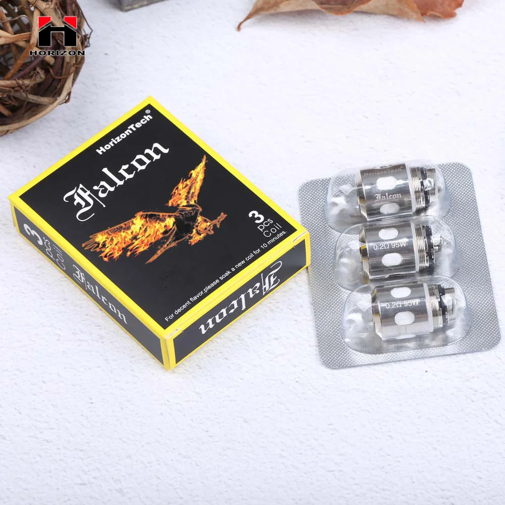 Original 3pcs HorizonTech Coil 0.2ohm Falcon F1 Coil Head 0.15ohm Falcon M1 Core Vape For HorizonTech Falcon Tank E Cigarettes
Original 3pcs HorizonTech Coil 0.2ohm Falcon F1 Coil Head 0.15ohm Falcon M1 Core Vape For HorizonTech Falcon Tank E Cigarettes