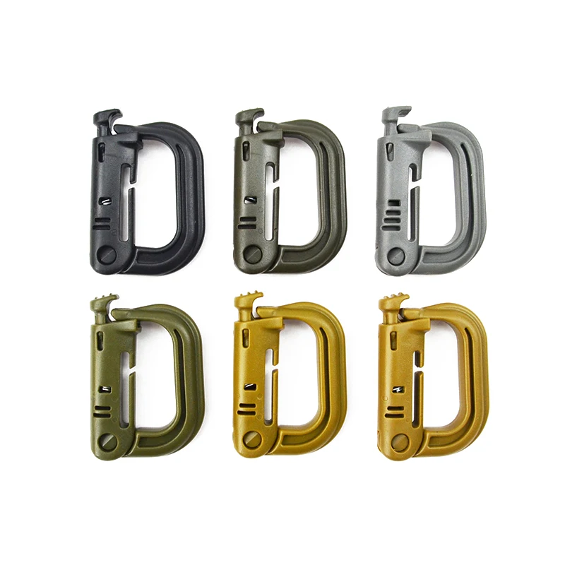 Grimloc Carabiner Attach D-ring Shackle Clip Molle Webbing Press Push Type Snap Lock EDC Camp Hike Climb Outdoor
Grimloc Carabiner Attach D-ring Shackle Clip Molle Webbing Press Push Type Snap Lock EDC Camp Hike Climb Outdoor