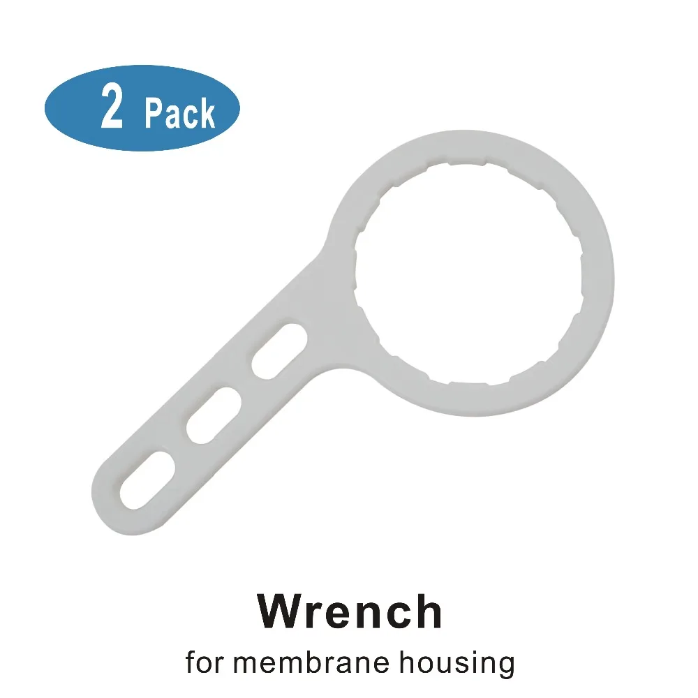 Universal Plastic membrane housing Wrench for Reverse Osmosis RO System 50G/75G/100G - 2 PACK
Universal Plastic membrane housing Wrench for Reverse Osmosis RO System 50G/75G/100G - 2 PACK