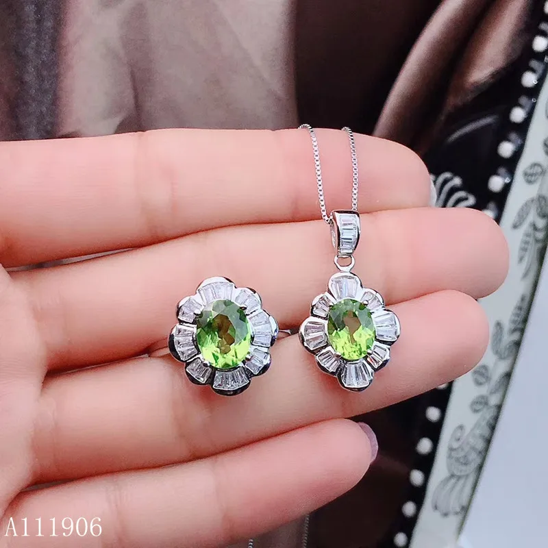 KJJEAXCMY boutique jewelry 925 sterling silver inlaid natural peridot gemstone female ring pendant necklace support review new l
KJJEAXCMY boutique jewelry 925 sterling silver inlaid natural peridot gemstone female ring pendant necklace support review new l