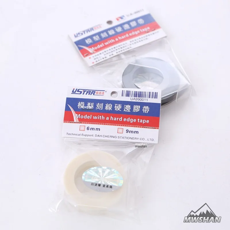 Ustar 90011 Hard Edge Tape for Model Kit DIY HomeMade Hobby Cutting Tools Accessory
Ustar 90011 Hard Edge Tape for Model Kit DIY HomeMade Hobby Cutting Tools Accessory