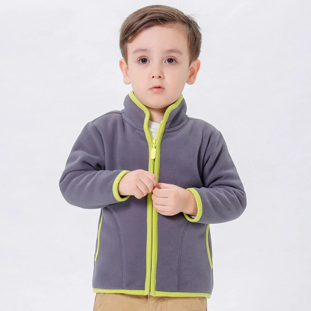 Sanwood 1pc Colorful Children Boy Girl Zippered Stand-up Collar Warm Fleece Coat Jacket Top
Sanwood 1pc Colorful Children Boy Girl Zippered Stand-up Collar Warm Fleece Coat Jacket Top