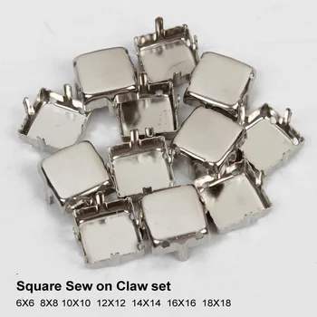 wholesale Square " K "Silver Metal Empty Claw With 4 Holes round Sew on FlatBack Rhinestones Claw setting For DIY Fancy stones
wholesale Square " K "Silver Metal Empty Claw With 4 Holes round Sew on FlatBack Rhinestones Claw setting For DIY Fancy stones