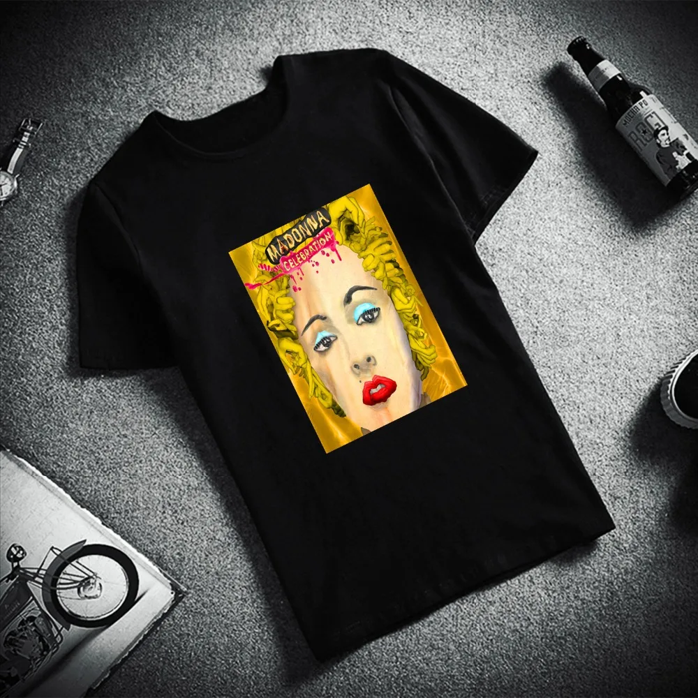 Skipoem Funny Tshirt Women Funny Madonna Pop Art Custom Cotton O Neck T Shirt Plus Size Short Sleeve Brand Female T-Shirt Femme
Skipoem Funny Tshirt Women Funny Madonna Pop Art Custom Cotton O Neck T Shirt Plus Size Short Sleeve Brand Female T-Shirt Femme