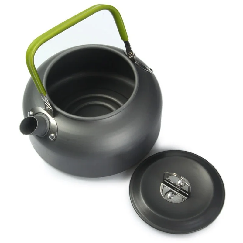 0.8L Portable Outdoor Hiking Camping Picnic Aluminium Alloy Water Kettle Teapot Coffee Water Pot Outdoor Appliances
0.8L Portable Outdoor Hiking Camping Picnic Aluminium Alloy Water Kettle Teapot Coffee Water Pot Outdoor Appliances