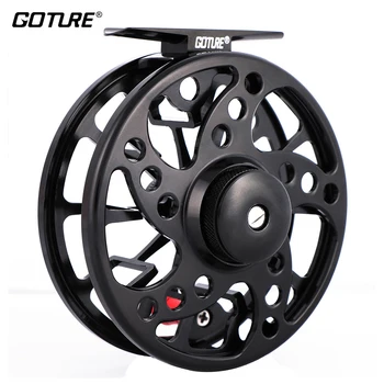 Goture Spark CNC Machine Cut Aluminum Alloy Full Metal Fly Fishing Reel 5/6 7/8 3BB Large Arbor Black Color Fishing Reel
Goture Spark CNC Machine Cut Aluminum Alloy Full Metal Fly Fishing Reel 5/6 7/8 3BB Large Arbor Black Color Fishing Reel