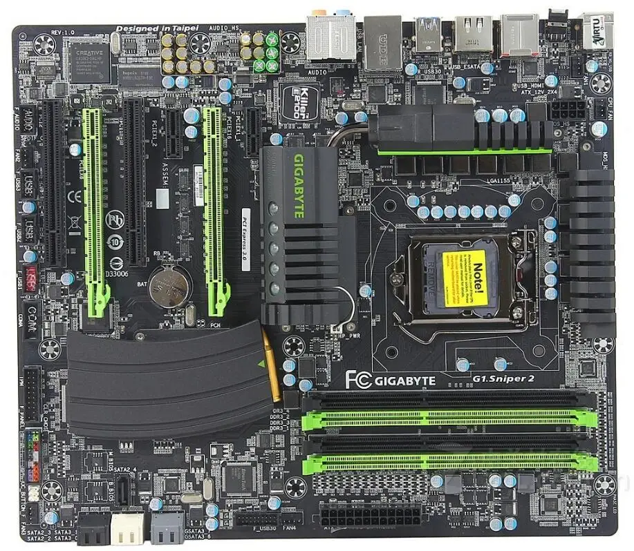 For Gigabyte GA-G1.Sniper 2 Original Used Desktop Motherboard G1.Sniper 2 Z68 Socket LGA 1155 DDR3
For Gigabyte GA-G1.Sniper 2 Original Used Desktop Motherboard G1.Sniper 2 Z68 Socket LGA 1155 DDR3
