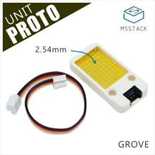 M5Stack Offizielle Mini Proto Board Einheit Universal-Double Side Prototyp 2,54mm PCB Grove Port Kompatibel ESP32 Entwicklung Kit(China)