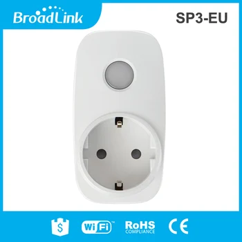 BroadLink SP3 EU version Wifi smart Socket 16A Electrical Plugs Sockets Voice control by Alexa and Google Home
BroadLink SP3 EU version Wifi smart Socket 16A Electrical Plugs Sockets Voice control by Alexa and Google Home
