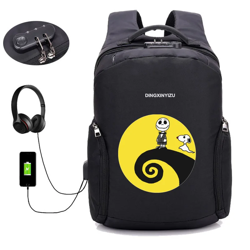 anime The Nightmare Before Christ backpack Anti Theft Backpack Boys Girls student book bag Shoulder Bag men women backpack
anime The Nightmare Before Christ backpack Anti Theft Backpack Boys Girls student book bag Shoulder Bag men women backpack