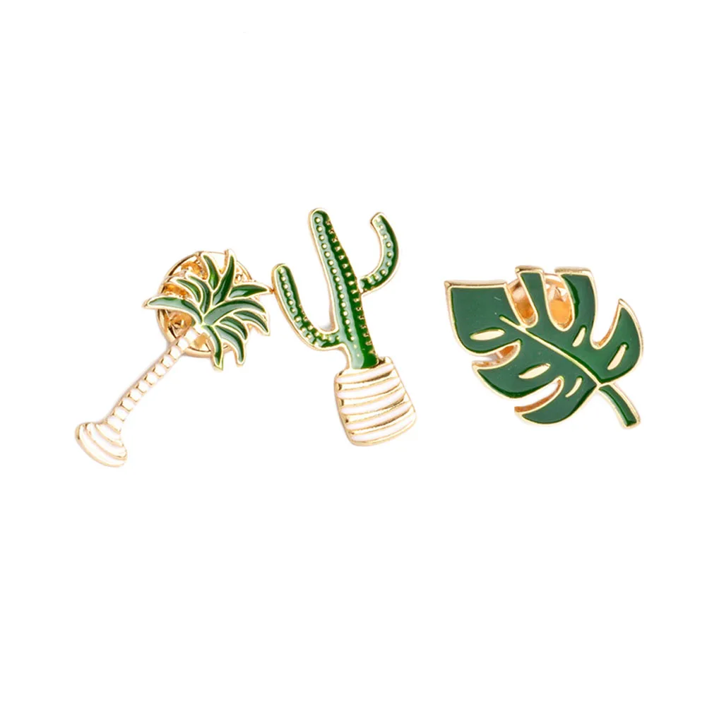 DIY Button Pin Simple Cartoon Green Plant Coconut Tree Cactus Leaf shape Brooch Pins Denim Jacket Pin Badge brooch Gift Jewelry
DIY Button Pin Simple Cartoon Green Plant Coconut Tree Cactus Leaf shape Brooch Pins Denim Jacket Pin Badge brooch Gift Jewelry