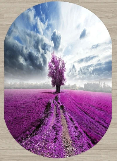 Else Purple Lavander Farm in Tree Blue Sky Nature 3d Print Non Slip Microfiber Living Room Modern Oval Washable Area Rug Carpet
Else Purple Lavander Farm in Tree Blue Sky Nature 3d Print Non Slip Microfiber Living Room Modern Oval Washable Area Rug Carpet