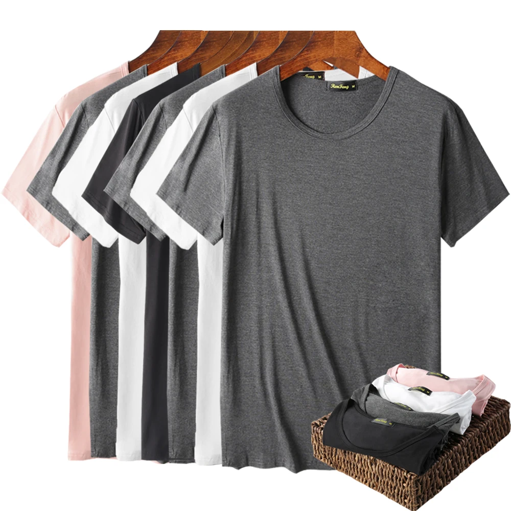 5pcs Men's Bamboo Fiber Tailored Cut CrewNeck Undershirt 95% Bamboo Viscose 5% Spandex Tee Men Comfort Soft Short Sleeve T-Shirt
5pcs Men's Bamboo Fiber Tailored Cut CrewNeck Undershirt 95% Bamboo Viscose 5% Spandex Tee Men Comfort Soft Short Sleeve T-Shirt