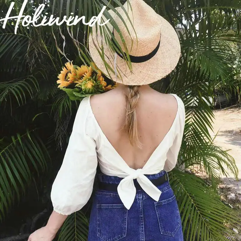 2019 Summer Women White Cotton Linen Blouse Lantern Sleeves Bow Knot Ties Linen Tops Female White Shirts
2019 Summer Women White Cotton Linen Blouse Lantern Sleeves Bow Knot Ties Linen Tops Female White Shirts