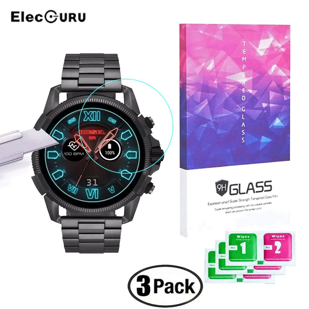 9H Tempered Glass Screen Protector For Diesel On Full Guard 2.5 Touchscreen Anti Scratch Bubble Free Glass Watch Protective Film
9H Tempered Glass Screen Protector For Diesel On Full Guard 2.5 Touchscreen Anti Scratch Bubble Free Glass Watch Protective Film