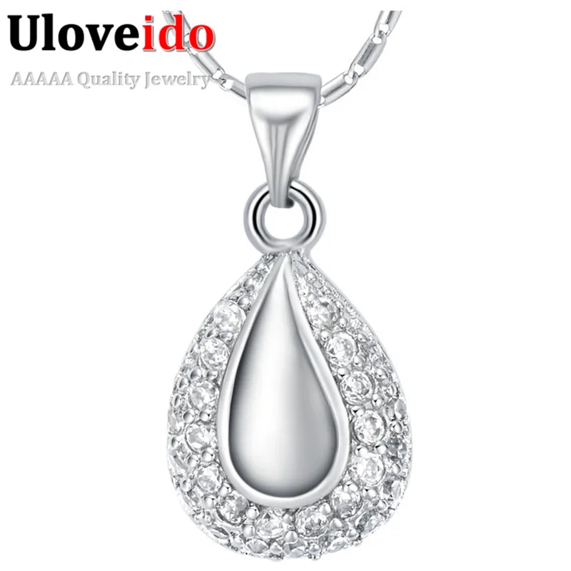 Necklaces Pendants Mermaid's Tear Color Necklaces CZ Zircon Jewelry Silver Necklaces Micro Pave CZ Valentine's Day Gift N736
Necklaces Pendants Mermaid's Tear Color Necklaces CZ Zircon Jewelry Silver Necklaces Micro Pave CZ Valentine's Day Gift N736