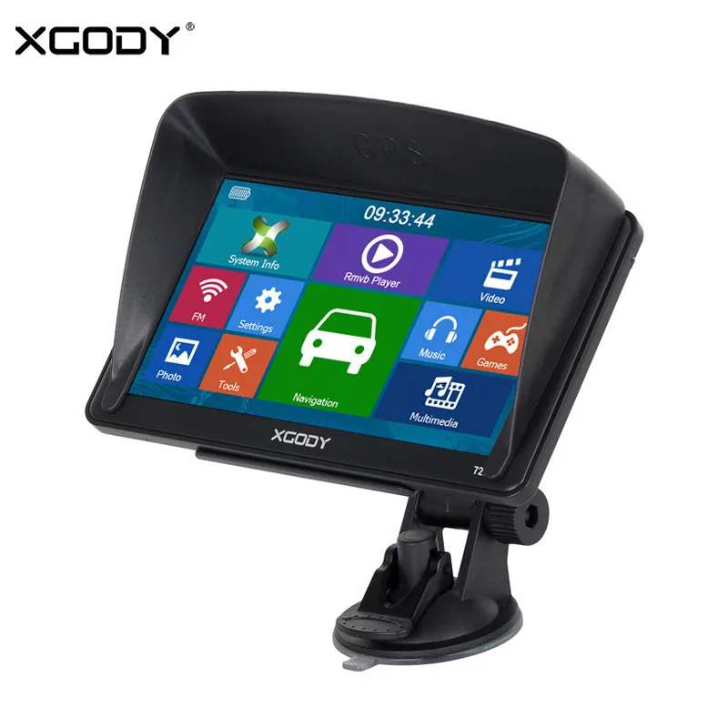 XGODY Car Navigator GPS Truck Navigation 7 Inch Touch Screen Sat Nav Bluetooth Rear View Camera Navitel 2018 Europe Free Map
XGODY Car Navigator GPS Truck Navigation 7 Inch Touch Screen Sat Nav Bluetooth Rear View Camera Navitel 2018 Europe Free Map
