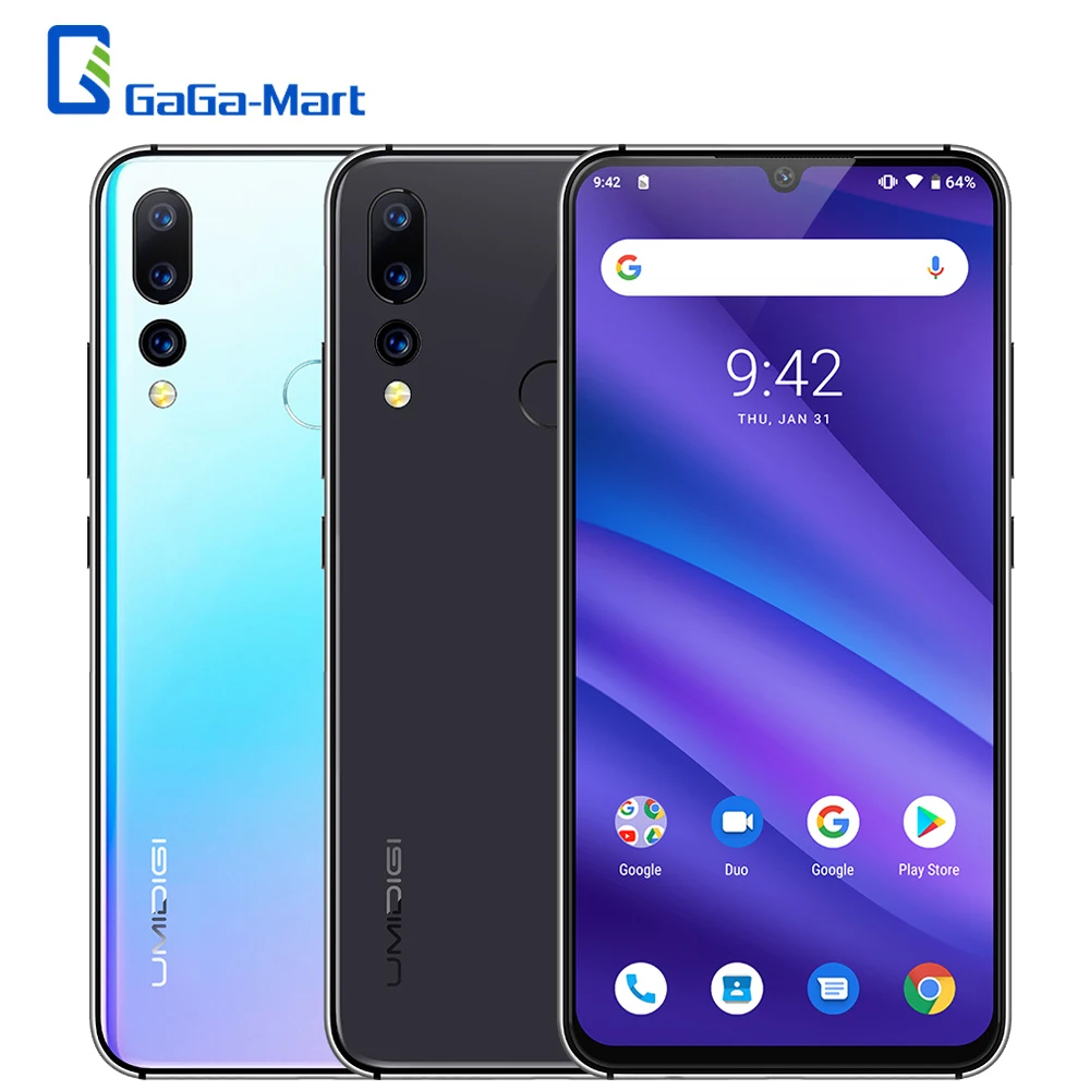 UMIDIGI A5 Pro Android 9.0 Octa-core 6.3" Mobile Phone 16MP Triple Camera 4150mAh 4+32GB Global LTE 4G Fingerprint Smartphone
UMIDIGI A5 Pro Android 9.0 Octa-core 6.3" Mobile Phone 16MP Triple Camera 4150mAh 4+32GB Global LTE 4G Fingerprint Smartphone