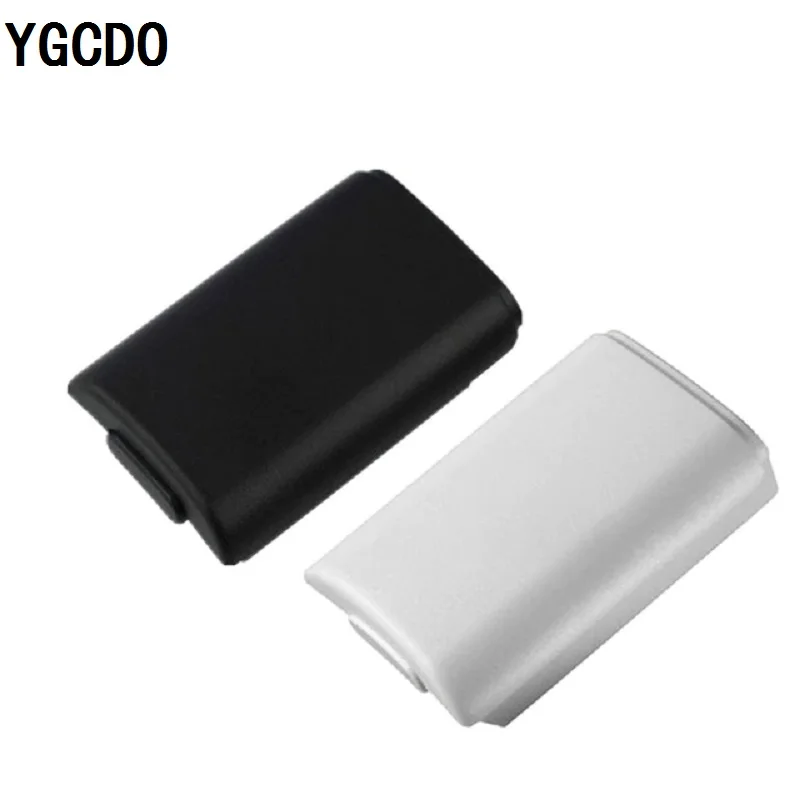 Крышка батарейного отсека YGCDO 50 шт. для беспроводного контроллера Xbox 360 черная