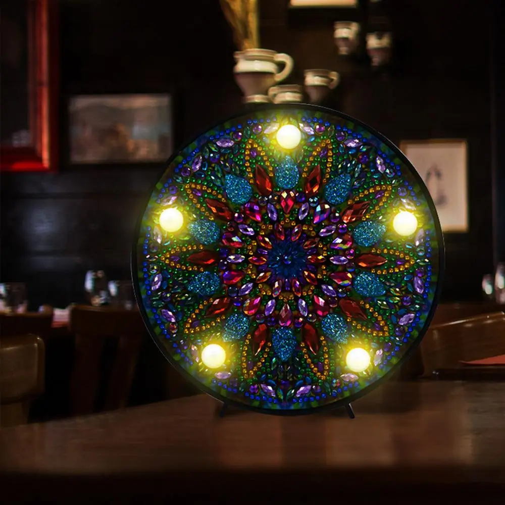 Mandala DIY LED Night Light Diamond Painting Full Special Shaped Glitter Lamp 2019 Handmade Christmas Gift Art Crafts Home Decor
Mandala DIY LED Night Light Diamond Painting Full Special Shaped Glitter Lamp 2019 Handmade Christmas Gift Art Crafts Home Decor